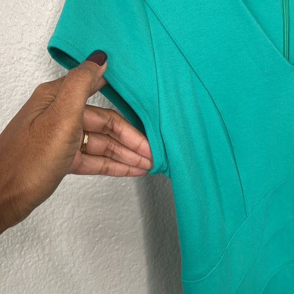 WHITE HOUSE BLACK MARKET Dress | Turquoise | Size 2 - Picture 4 of 10